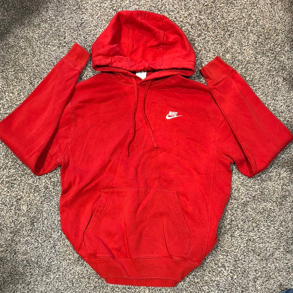Red Nike Hoodie